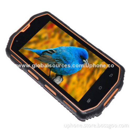 4 Inches Mobile Phones, Waterproof, Dust-proof, Shockproof, Rugged